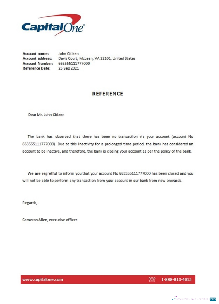 Download USA Capital One closure reference Photoshop template